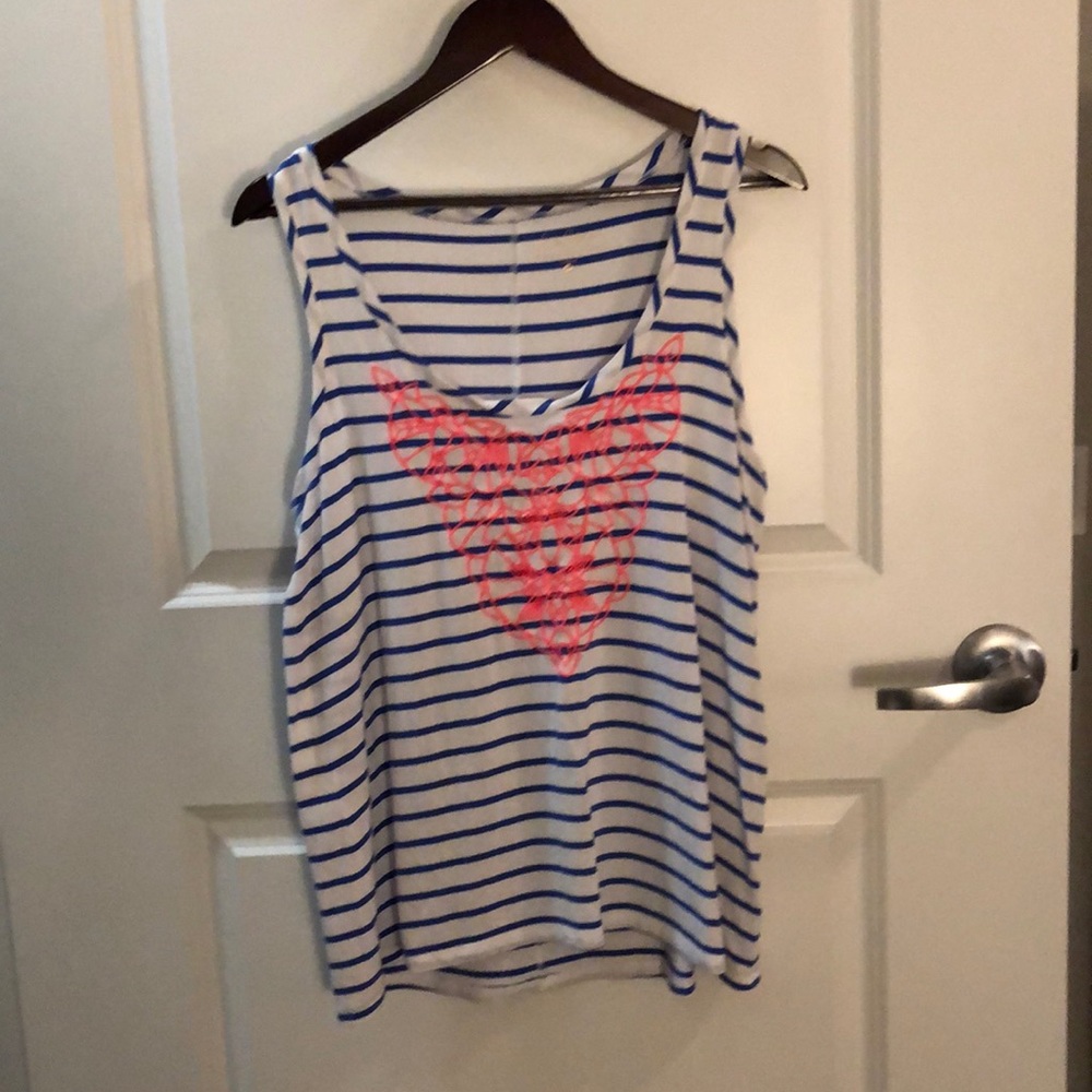 VGUC Lilly Pulitzer Crayton Racerback Tank M